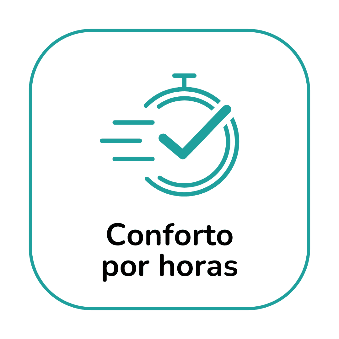 Conforto por horas
